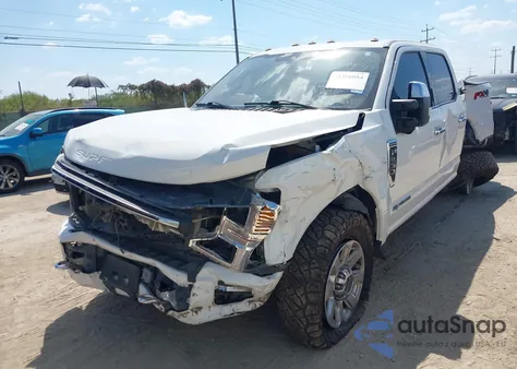 2022 Ford F-250 Platinum z USA, uszkodzony, nr VIN 1FT7W2BT2NED12752